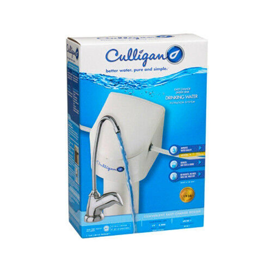 Culligan Easy Change WATER FILTER SYSTEM For Under Sink 3000 gal. US-EZ-1 - Filtered Waters