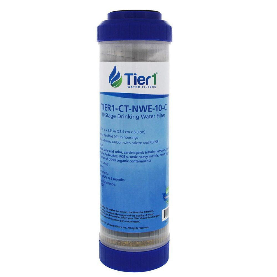 Fits 10 x 2.5 Inch 10 Stage Countertop or Undersink Replacement Filter Cartridg - Filtered Waters