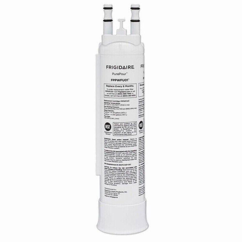 Genuine Frigidaire FPPWFU01 PWF-1 Refrige PurePour Water&Ice Filter - Filtered Waters