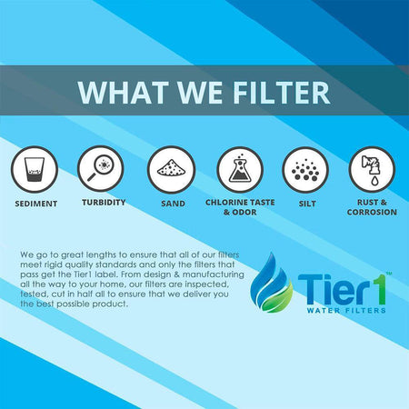 Tier1 IC10-14C A Comparable Inline Water Filter (1/4-Inch FPT)