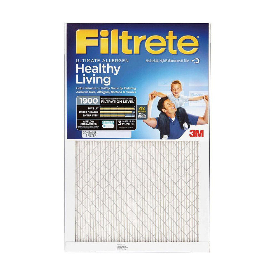 3M Filtrete 16x25x1 Ultimate Allergen Reduction Air Filter - Filtered Waters