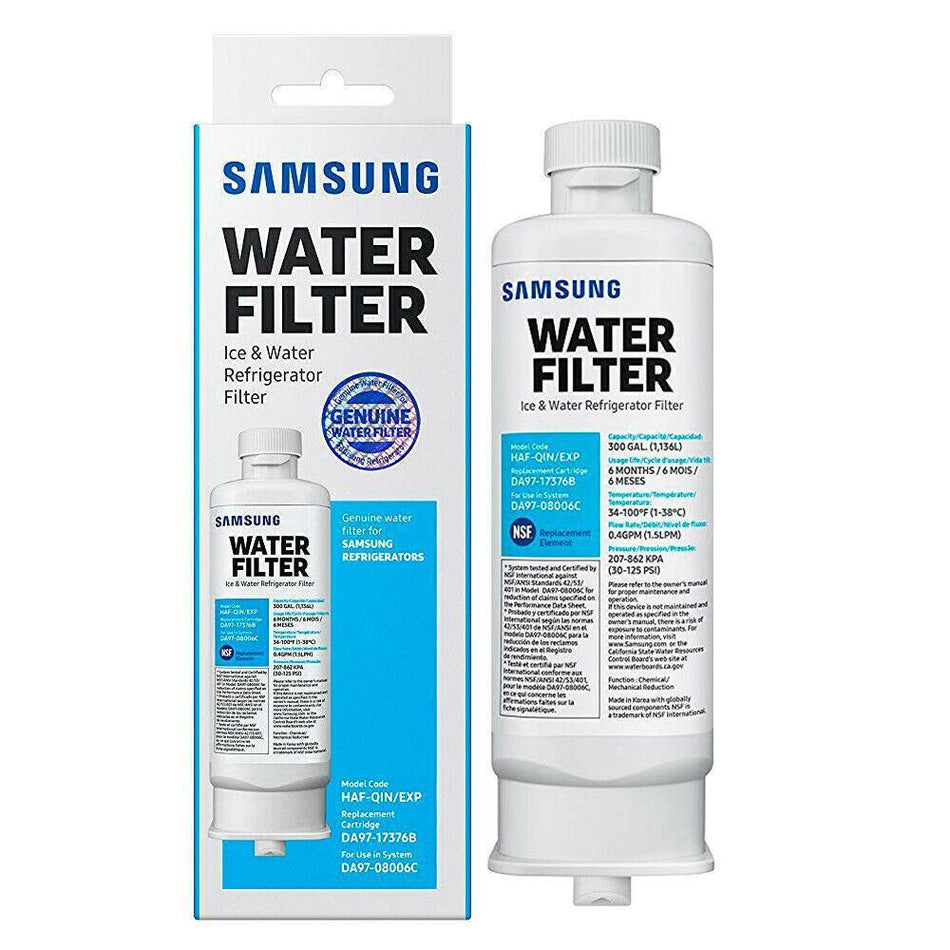 Fit For Samsung DA97-17376B HAF-QIN/EXP Refrigerator Water Filter - Filtered Waters