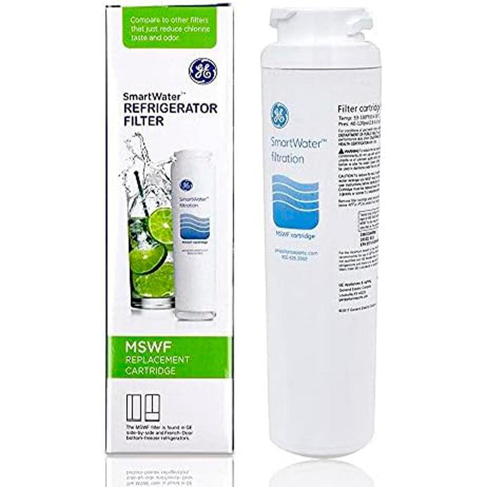 GE SmartWater MSWF Refrigerator Replacement Cartridge Water Filter - Filtered Waters