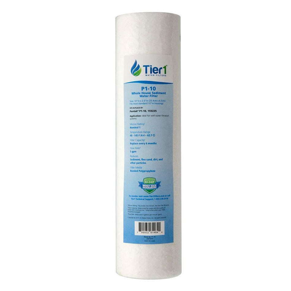 Pentek P1 Comparable Whole House Sediment Water Filter By Tier1